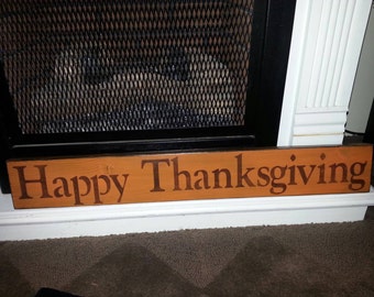Wendbares Holzschild Für Thanksgiving & Weihnachten – Doppelseitig Mit Zwergen, 24,9x30 Cm