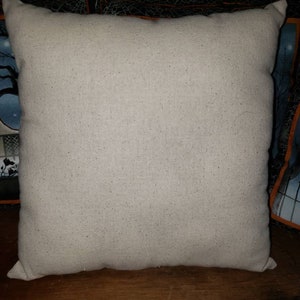 Spooky Halloween Pillow Harvest Moon Muslin Pillow Haunted Etsy
