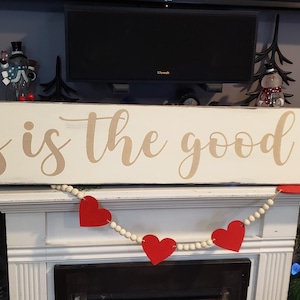 This Is The Good Life Sign The Gathering Place Sign Rustic Wood Wall Hanging Primitive Farmhouse Decor Gather Kitchen Decor Family Sign