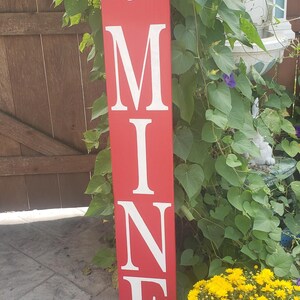 Be Mine Porch Sign Valentine's Day Decoration Sign Valentine Porch Sign ...