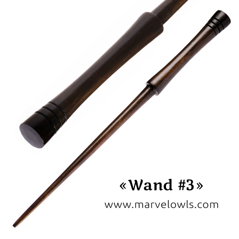 W3 Wizard Wand Carpathian beech wood 100% handmade Marvelowls image 2
