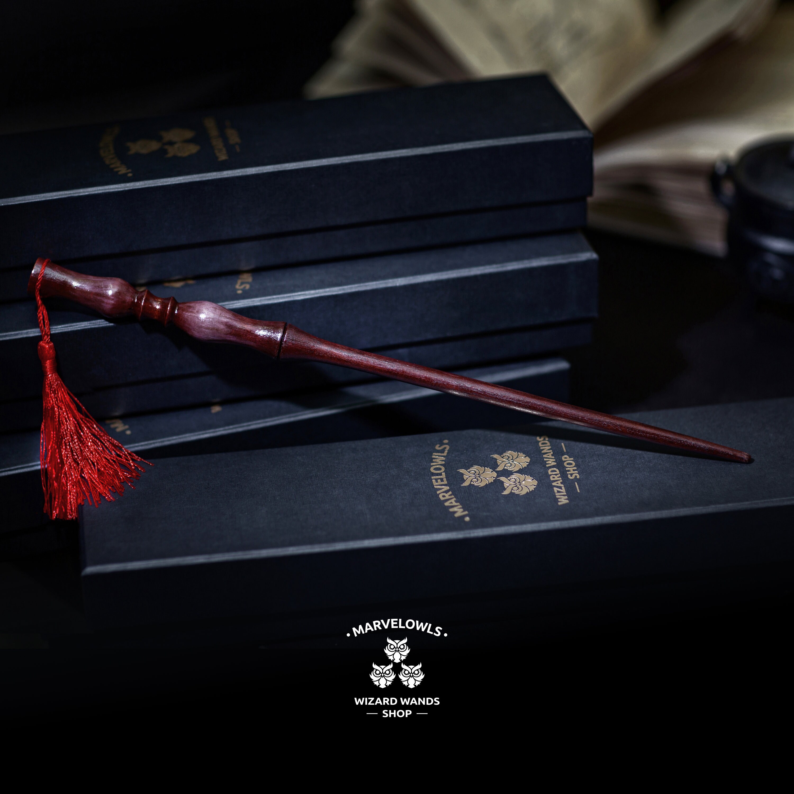 Wand 5 Marvelowls Wizard Wands Shop Etsy