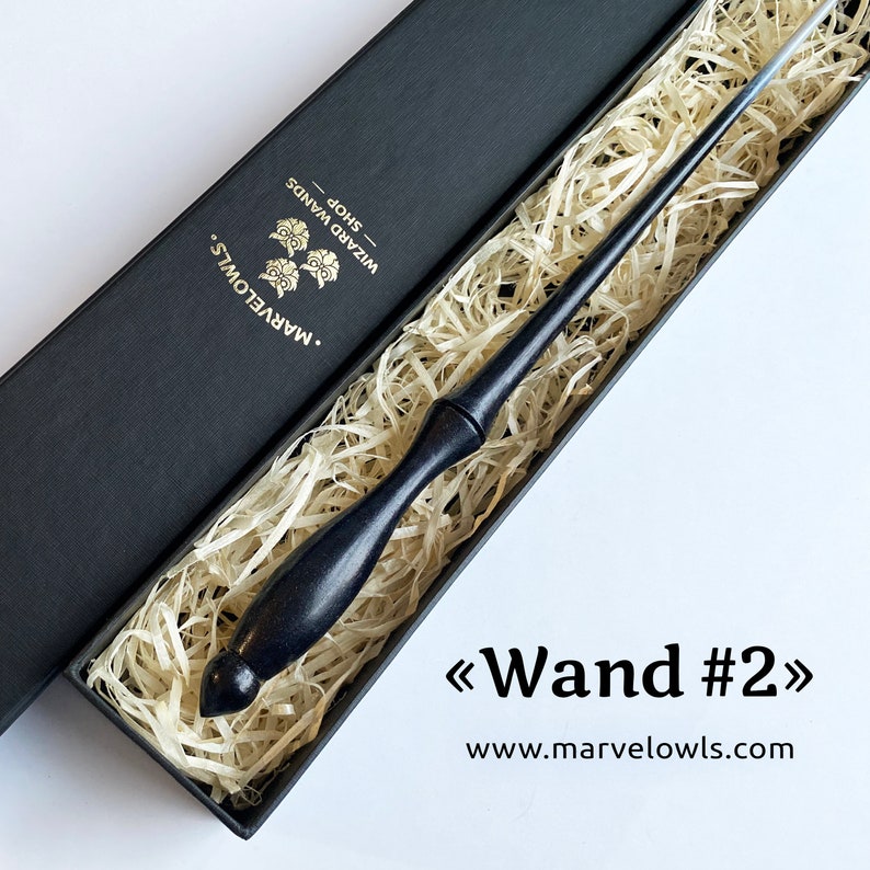 W2 Wizard Wand Carpathian beech wood 100% handmade Marvelowls image 1