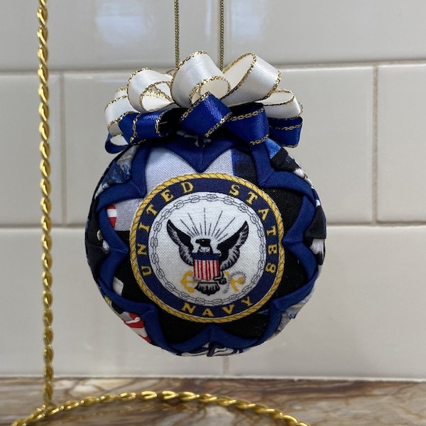 Navy Ornaments - Etsy