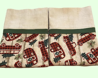 Set of Two Pillowcases, Holiday Pillowcases