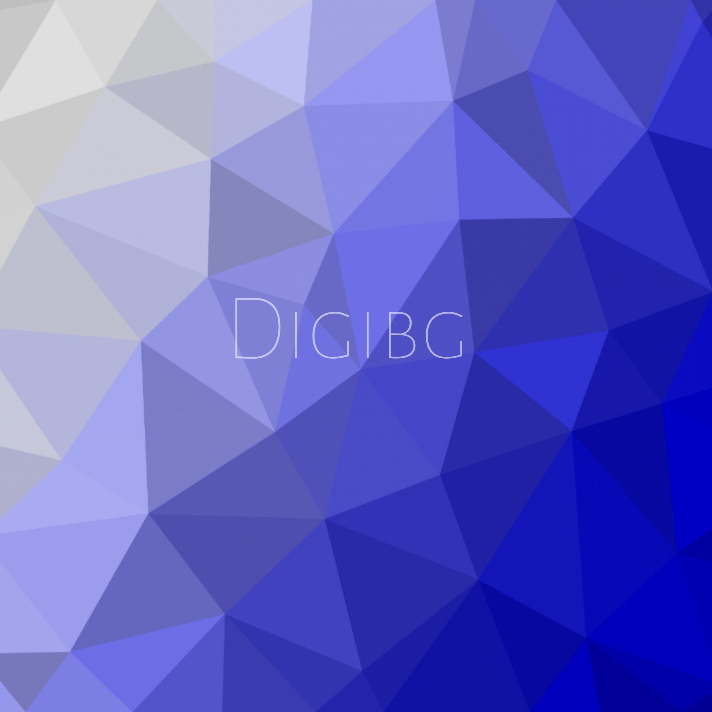 champion Uenighed Selvforkælelse Polygonal Digital Background White to Blue Gradient Triangle | Etsy