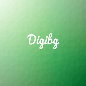 Green Digital Background, Green Polygon Gradient, Green Graphic Texture, Printable Background, Digital Paper, Triangles, Instant Download