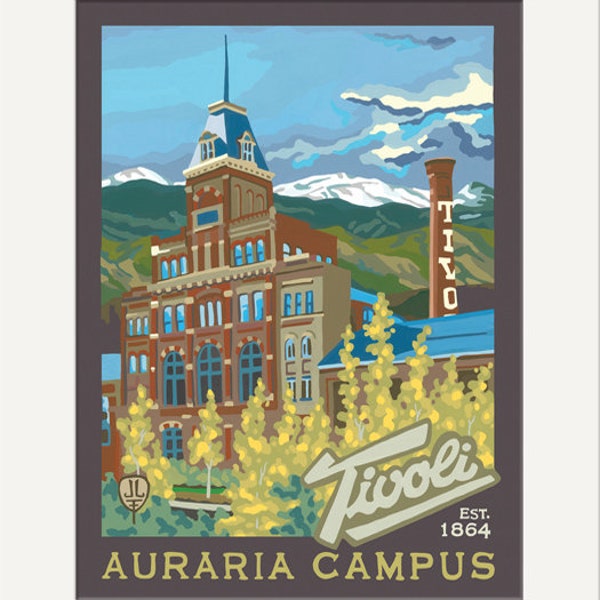 Auraria Campus - Tivoli: Artwork by Julie Leidel