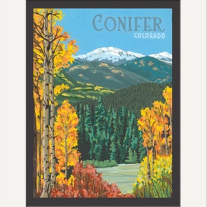 Conifer: Artwork by Julie Leidel