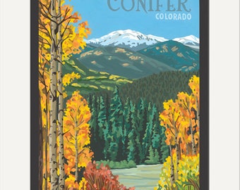 Conifer: Artwork by Julie Leidel