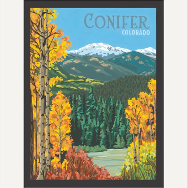 Conifer: Artwork by Julie Leidel