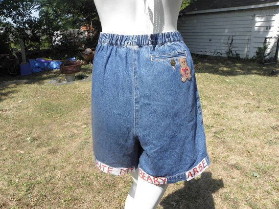white stag jean shorts