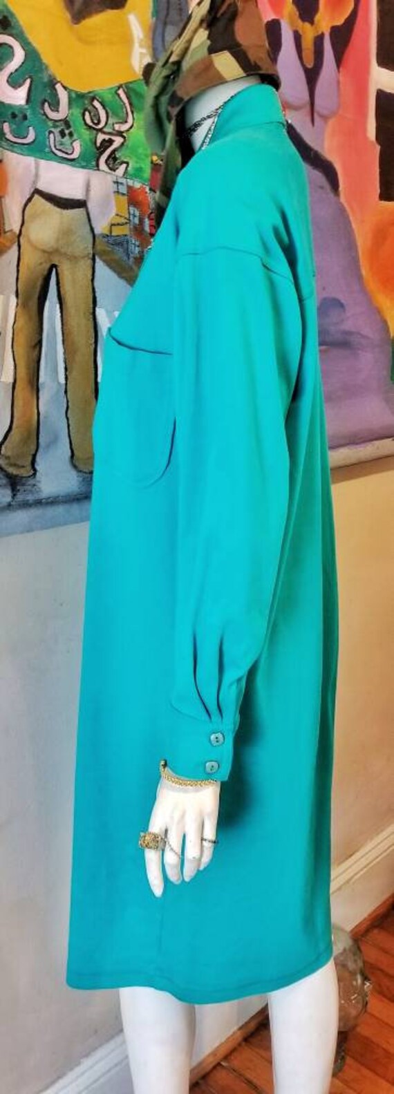 Vintage Liz Claiborne 100 % Cotton Mint 
