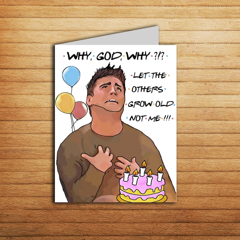 Friends Tv Show Birthday Card Printable Printable Word Searches