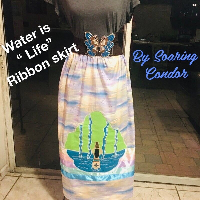 native american ribbon skirt pattern
