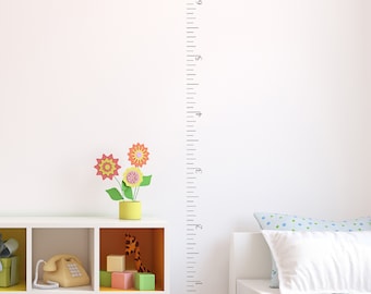 Growth chart ruler decal, rule of evolution sticker, kids growth chart, growth chart decor, growth ruler, kids decor, ruler decal