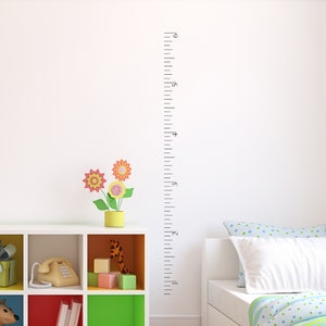 Growth chart ruler decal, rule of evolution sticker, kids growth chart, growth chart decor, growth ruler, kids decor, ruler decal