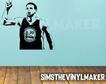 YCYY 50 Stephen Curry Suitcase Laptop Graffiti Stickers