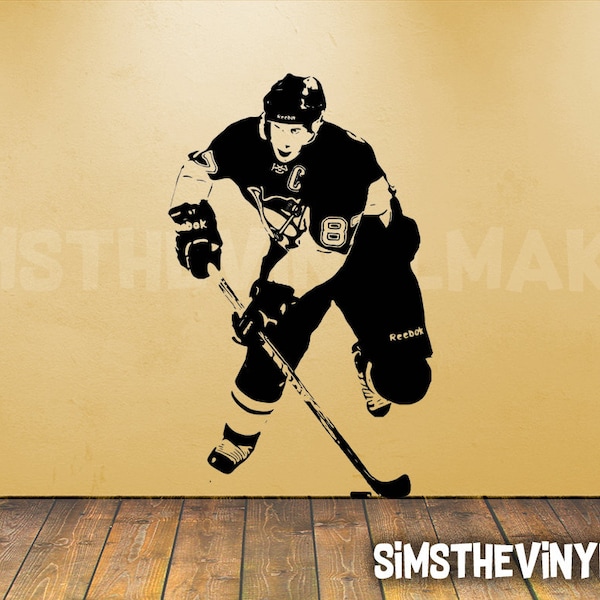 Hockey Wall Decal Etsy
