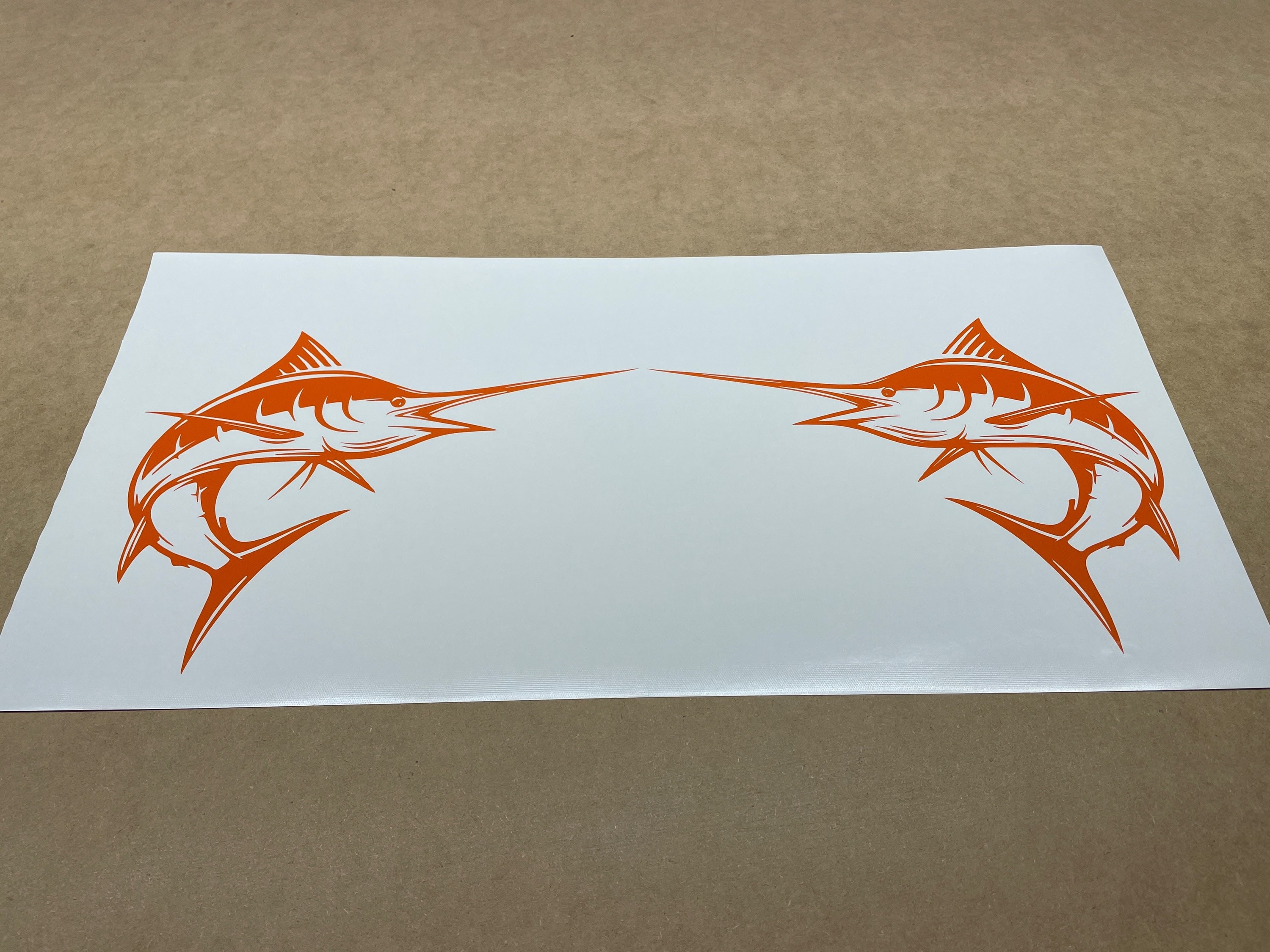 Merling Fish Sticker Marlin Decal, Blue Marlin Fishing Decals, Fishing Stickers, Marlin Fish ...