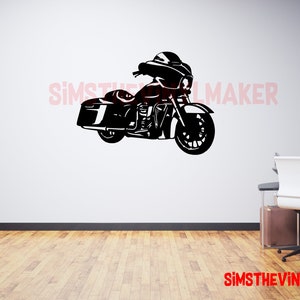 Stickers Decals for Harley Davidson Pinstripe Batwing Biker Touring