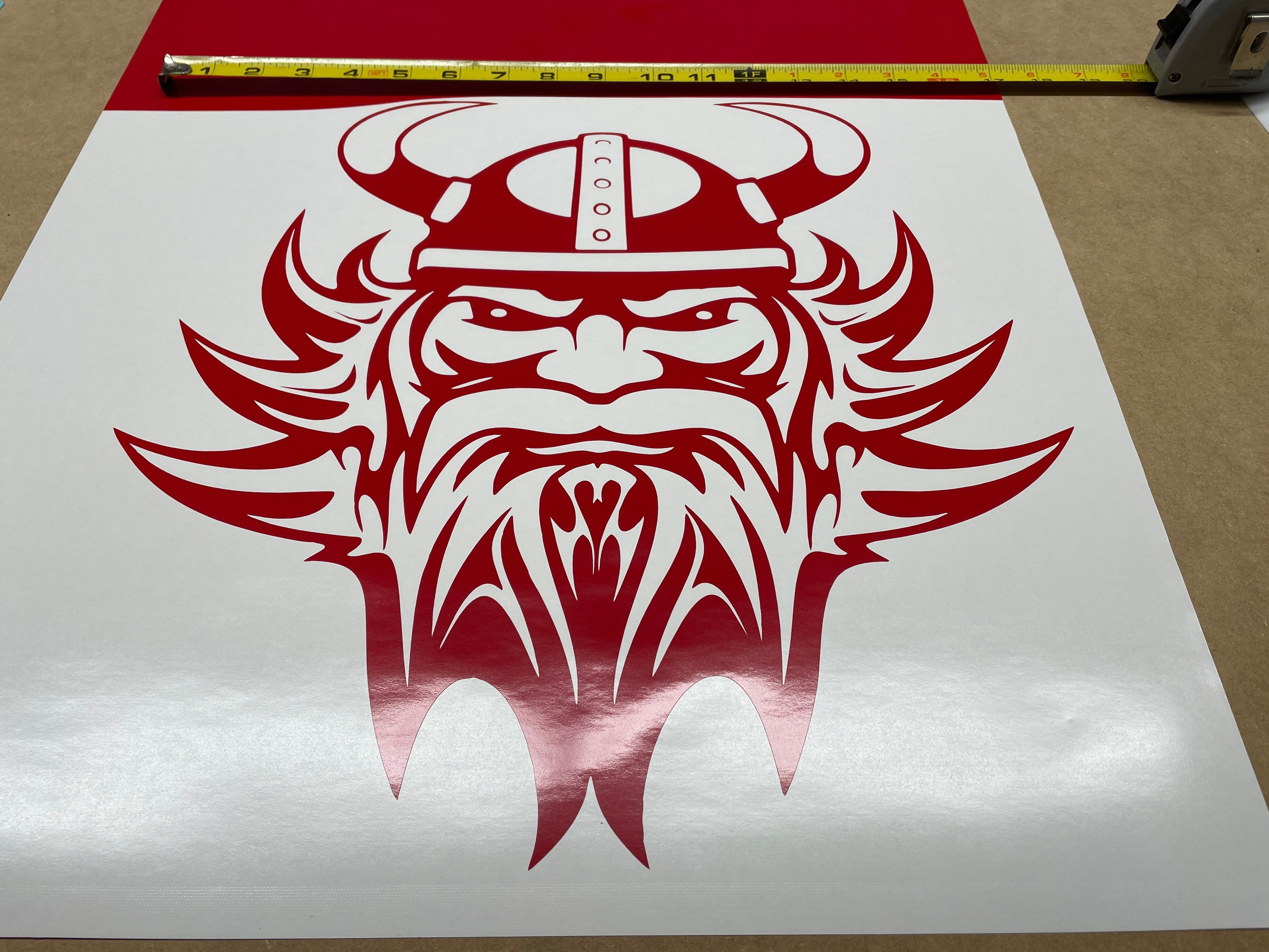 Viking decal viking head vinyl sticker viking head decal Etsy