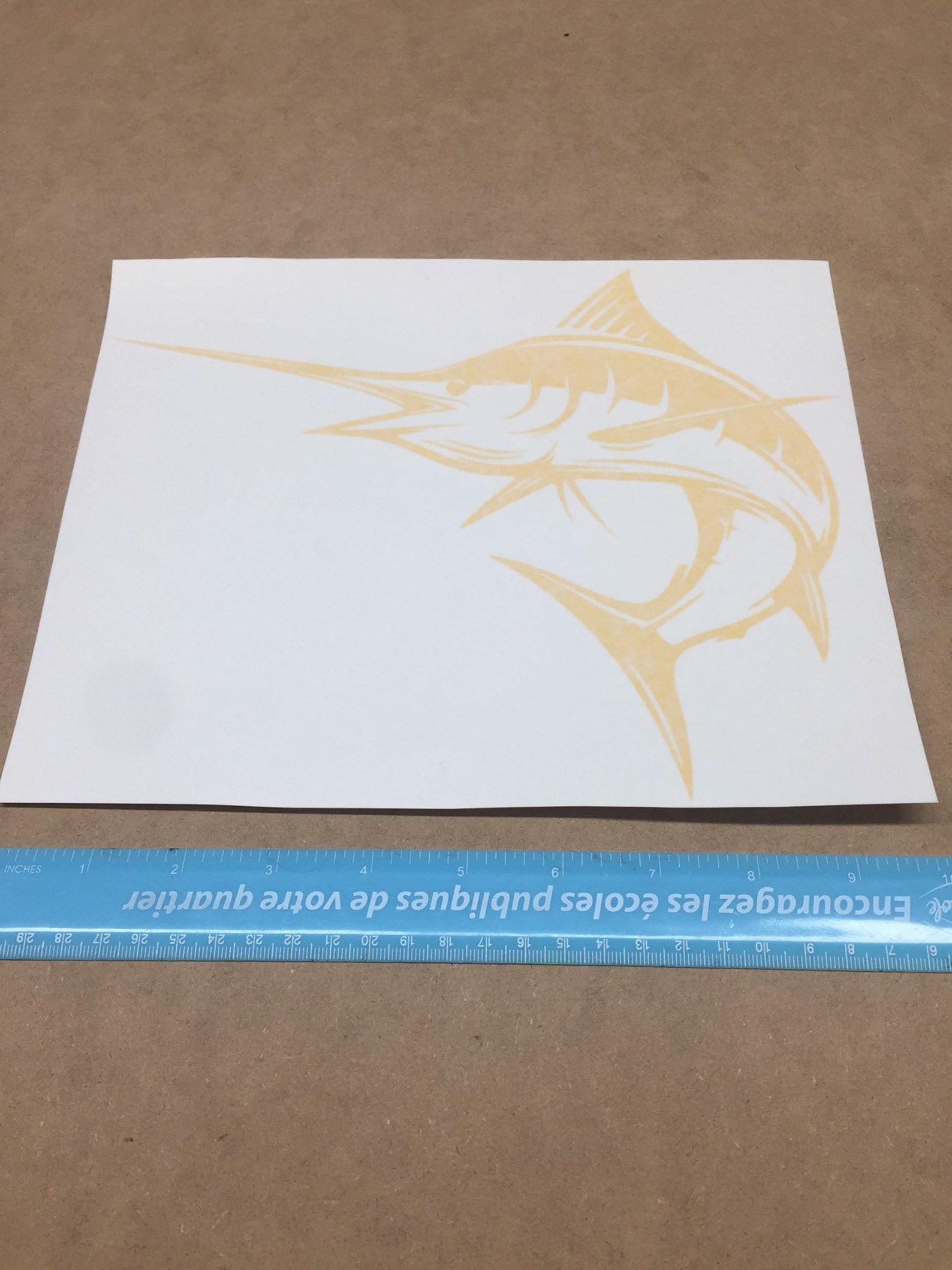 Marlin Decal Blue Marlin Fishing Decals Fishing Stickers Etsy India