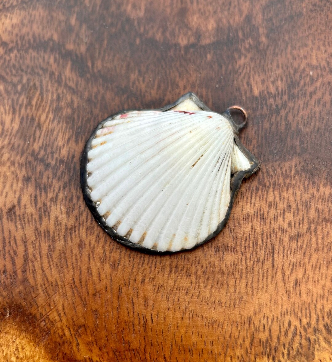 Seashell Soldered Pendant, Boho, DIY Jewelry Supplies, Jewelry Findings ...