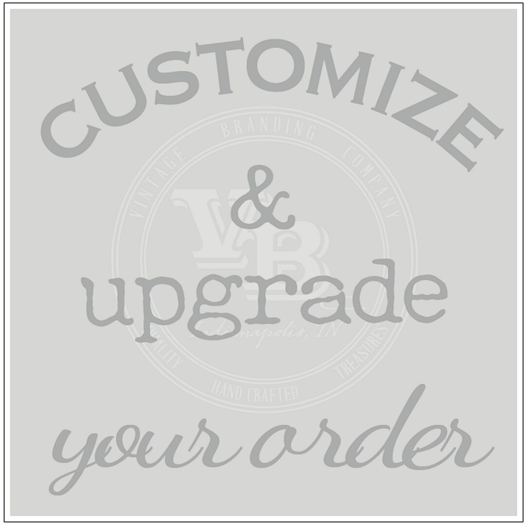 Upgrade Option Etsy