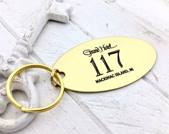 Handwritten BRASS Key Chain, Your Handwriting or font, Personalized Oval Brass key chain, keychain for him or her, Valentine's Day Gift Idea