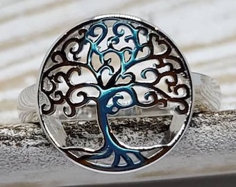 Tree of Life Ring, Tree of Life Sterling Silver RIng, Tree of Life 925 Sterling Silver, Sterling Silver Ring, 925 Sterling Silver Ring
