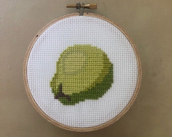 Animal Crossing Coconut Cross Stitch Pattern