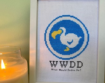 What Would Dodos Do Cross Stitch Pattern