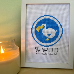 What Would Dodos Do Cross Stitch Pattern