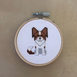 Papillon Cross Stitch Pattern