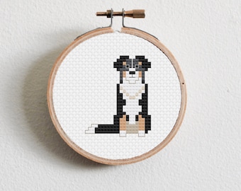 Australian Shepherd 2 Cross Stitch Pattern