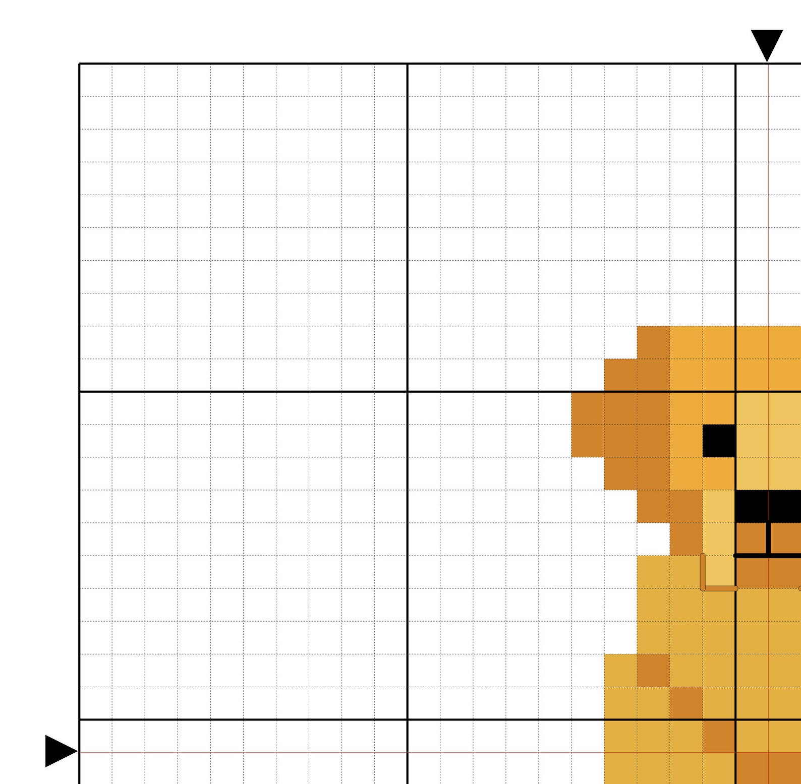 Golden Retriever Cross Stitch Pattern Etsy Canada