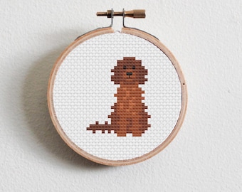 Irish Setter Cross Stitch Pattern