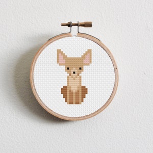 Chihuahua Cross Stitch Pattern