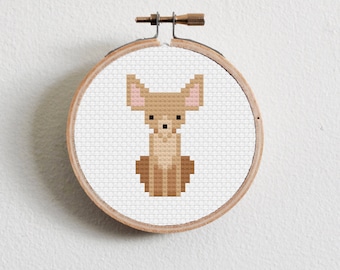 Chihuahua Cross Stitch Pattern