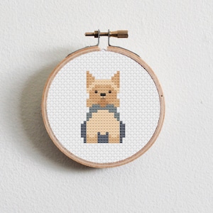 Yorkshire Terrier 2 Cross Stitch Pattern