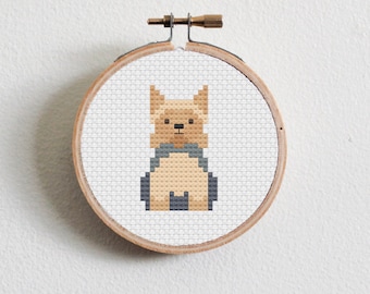 Yorkshire Terrier 2 Cross Stitch Pattern