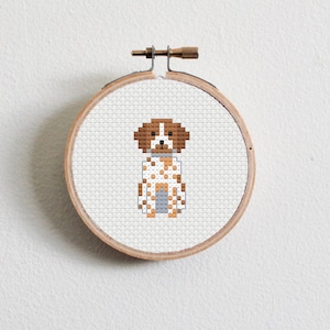 Light Brittany Cross Stitch Pattern