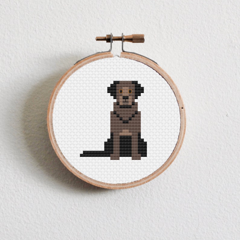 Black Labrador Cross Stitch Pattern - Etsy New Zealand
