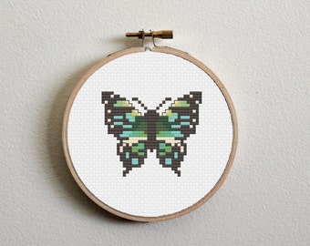 Animal Crossing Stesemanni Swallowtail Cross Stitch Pattern