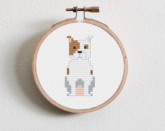 American Staffordshire Terrier Cross Stitch Pattern