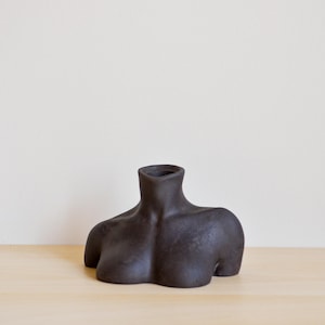 Female Torso Candle Holder / Airplant Holder / Decorative Object for Shelf