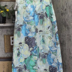 Nwt Aidan Mattox By Adrianna Papell Dress Blue Multi 18 image 2