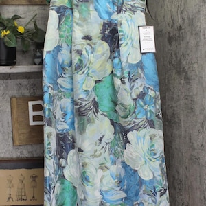 Nwt Aidan Mattox By Adrianna Papell Dress Blue Multi 18 image 1