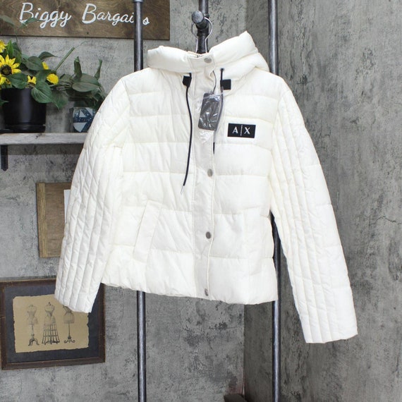 NWT A|X Armani Exchange Hooded Blouson Jacket Iso… - image 1